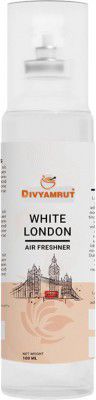 DIVYAMRUT WHITE LONDON AIR FRESHENER ( PACK OF 1) Spray (100 ml)
