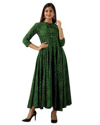 DIVYANK Paisley Print Flared Kurta