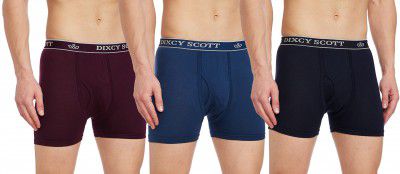 Dixcy Scott Men's Cotton Originals Trunk  (Pack of 3)