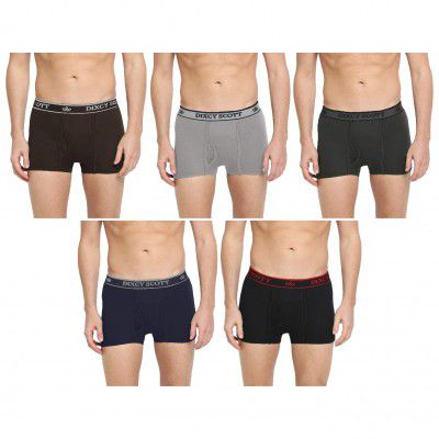 Dixcy Scott Men Cotton Trunks (Pack Of 5)