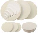 DIY Crafts 1 Pc, 5" inch Felt Pad Only, Only Felt Pad For Car Polish Polisher Buffer Car Polishing Disc Wool Wheel Car Paint Care Beauty Waxing(1 Pc, 5" inch Felt Pad Only)...