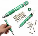 Diy Crafts 362 Steel Screwdriver Bit Set Torx Star Phillips Kit, Standard, Green...