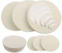 DIY Crafts 4 Pcs, 3" inch Felt Pad Only, Felt Pad Only For Car Cleaning Felt & Wool Pad Foam ...