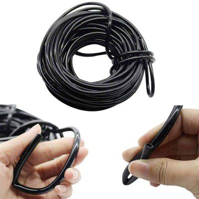 DIY Crafts 5 Meter, 1/4 PVC Pipe., Watering Tubing Hose 1/4 inch 8mm Pipe Garden Drip Pipe PVC Hose Irrigation System Watering Systems for Greenhouses Agriculture,Law(5 Meter, 1/4 PVC Pipe.)