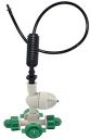 DIY Crafts 6 Pcs Fogger Cross Misting Kit, Included Pipe+Faucet Connector+Accessory...