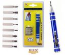 Diy Crafts 6987 9 in 1 Precision Screwdriver Set Pen Style Mini Torx Slotted Multi Use, Multicolor...