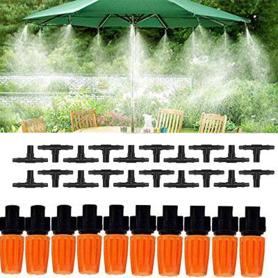 DIY Crafts Garden Irrigation Rotating Misting System Hanging Refraction of Micro