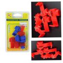 DIY Crafts Pack Of 5 Pcs, Red, Lock Wire Connectors Set (Pack Of 5 Pcs, Red)...