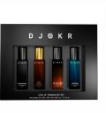 DJOKR Perfume Gift Set Pack of 4x20 ML, Premium Luxury Long Lasting Fragrance Eau de Parfum - 80 ml (For Men)...