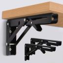 DMDENT Folding Shelf Brackets (Folding Shelf Brackets 20CM)...