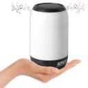 DMG HY-SP600 Table Lamp Portable Wireless Bluetooth Colour Changing Music Speaker with USB/Aux and Card Support (White)...