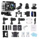 DMG WiFi Action Camera Waterproof Sports Helmet Cam with Mounting Accessories Kit (4K Ultra HD)...