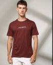 DNMX FOR TRENDS SELECT Men Typographic Print Regular Fit Crew-Neck T-Shirt...