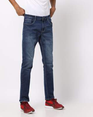 DNMX Mid-Wash Skinny Jeans