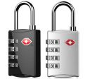 DOCOSS Metal Luggage Lock (Black & Silver_s2_TSA-309_4_dig_Lock)...