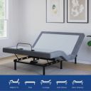 Doctor Dreams by Nilkamal Matrix Smart Remote Control King Bed, Electronic Bed Designed to Provide Customized Comfort, Anti-Snore & Zero Gravity Mode (Black & Grey, 78x72)...