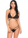 DOLINO Lifestyle Lace Tie Black Bikini Set/Lingerie Set |Hot & Sexy for Newly Married Couples Honeymoon/First Night/Anniversary/Seduce Men|for Women/Ladies....