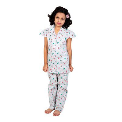 Doll Up Printed Night Suit