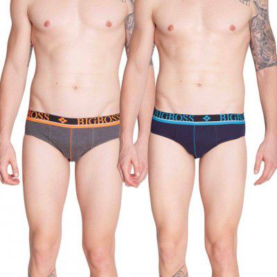 Dollar Bigboss Pack of 2 Super Combed Cotton Men Brief