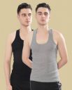 Dollar Bigboss Pack of 2 Derby RN Cotton Men Vest...