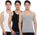 Dollar Bigboss  Pack of 3 Derby RN Cotton Men Vest...