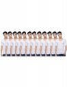 Dollar Lehar Men Combed Cotton Round Neck with Sleeve Vest -White...