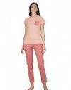 Dollar Missy Women's Combed Cotton T-Shirt Pyjama Night Suit...