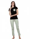 Dollar Missy Women's Combed Cotton T-Shirt Pyjama Night Suit...