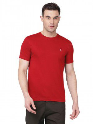 Dollar Super Combed Cotton Mens Solid T-Shirt
