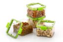 Dolmil Air Tight Containers (400ml, 4 pcs, Multi-Colour)...