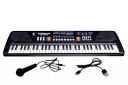 DOMENICO Electronic Digital Piano Keyboard 61 Keys- Multi-Function Portable Piano Keyboard Electronic Organ with Charging Function for Beginners- Chargeable...