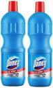 Domex Disinfectant Floor Cleaner, With Power Of Sodium Hypochlorite, Kills All Germs & Viruses To Makes Surfaces Safe And Removes Tough Stains, 1 ltr (Pack of 2)...