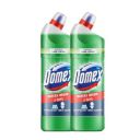 Domex FreshGuard Toilet Cleaner,Lime Fresh, 1 ltr, Removes Tough Stains and Odour, Provides Freshness for 100 Flushes (Pack of 2)...