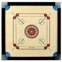 Domini Finish 20 Inch Small Size Carrom Board with Coins Striker Powder...