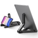 DOMO Mount Tabletop T23 Universal Mount and Stand for Tablet PC and Mobile Phones, Adjustable, Phone Stand, Mobile Stand Holder, iPad Stand, Multi-Angle Portable Universal Stand for Tablet & mobiles...