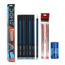 Doms Fusion Xtra Super Dark Pencil Box | Pack of 30 Pencils...