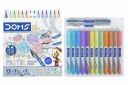 Doms Super Soft Tip Pastel Shades Brush Pen Set  | Pack of 1...
