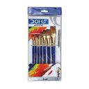 DOMS Synthetic Paint Brush Set (Flat, Pack of 7 x 1 Set)...