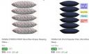 DONDA PRINT Microfibre Stripes Sleeping Pillow Upto 87% Off...