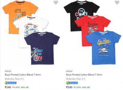 donut Boys T Shirt Starts ₹240 | Upto 84% Off
