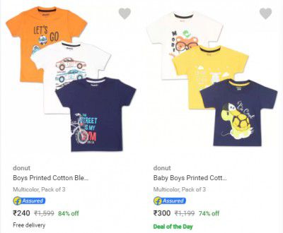 donut Boys T Shirt upto 80% off