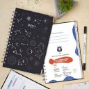 Doodle A5 Zodiac Daily Planner - 192 Coloured Pages, Themed Around Daily Planning, Metal Corners, 80 GSM Acid Free Recyclable Paper, Flat Opening (Leo)...