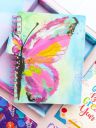 Doodle Happiness Planner B5 | Wiro Bound Undated Planner with 268 Pages...