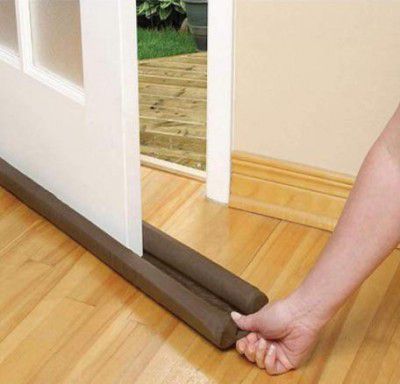 Door Dust Stopper and Door Bottom Sealing Strip (Color-Brown) (Size-36) (Pack of 1)