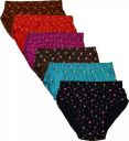 DOOZIE LOVEPLUS Pack of 6 Women Hipster Multicolor Panty...