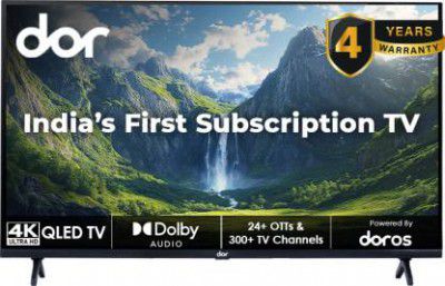 Dor (43 inch) QLED Ultra HD (4K) TV (C01)