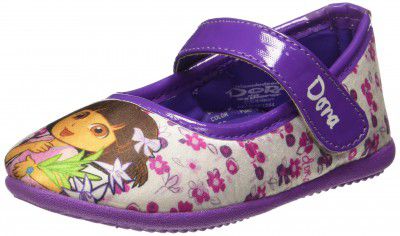 DORA Girls Purple Ballet Flats-5 Kids UK/India (22 EU) (BBPGBE1149)