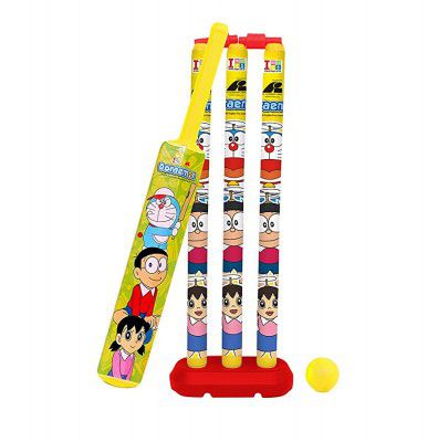 Doraemon Plastic Cricket Set for Kids