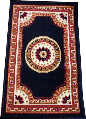 DORNIER RUGS Most Prefer Design Royal Look Acrylic Non-Slippery Washable Doormats for Bedroom/Out Door/Kitchen Door 2 Piece Doormat Size 50 cm Width and 80 cm Length
