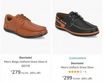Dorrissini Men's Shoe @ Minimum 90% Off
